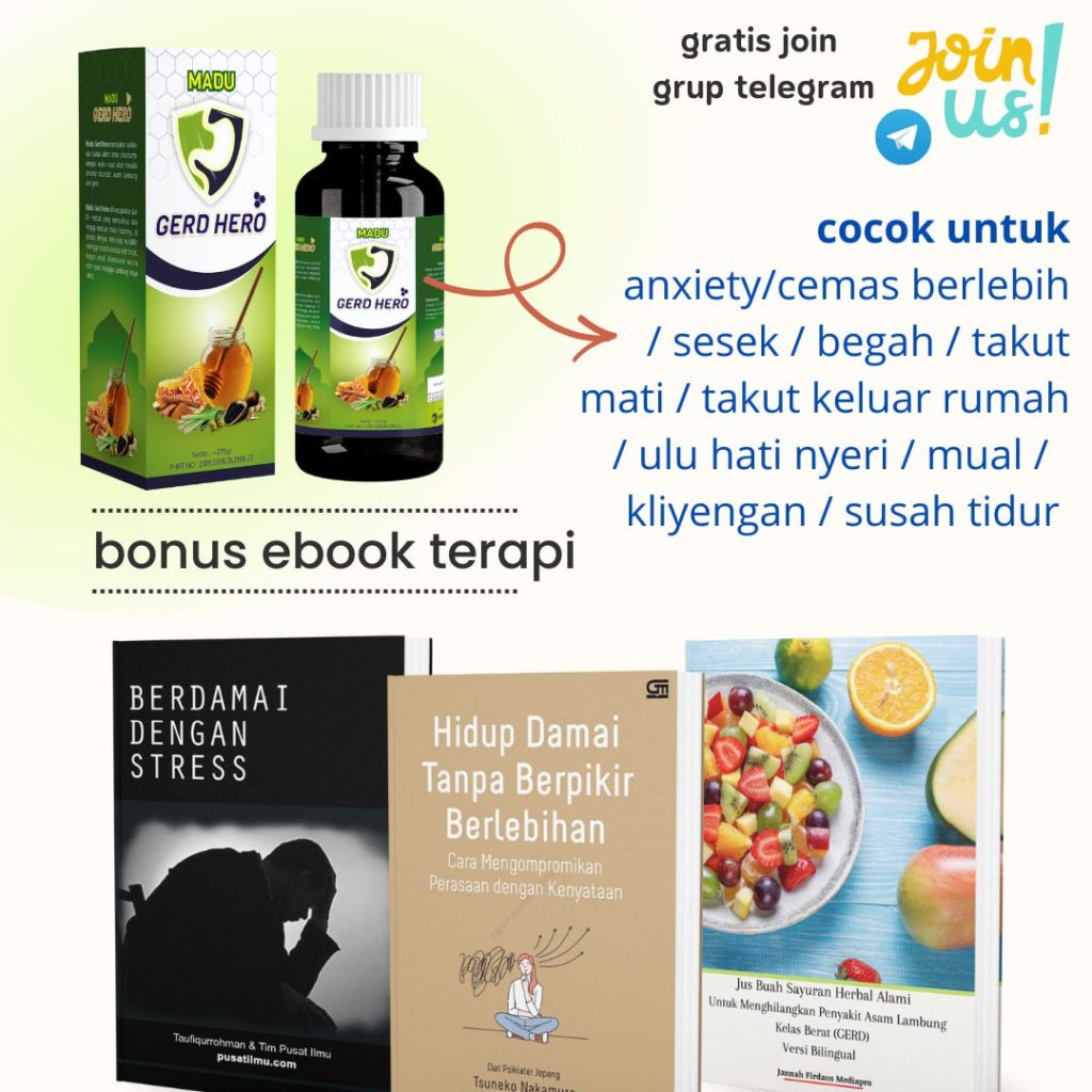 MADU GERD HERO MADU HERBAL PALING AMPUH UNTUK BANTU ATASI MASALAH LAMBUNG KARENA MAAG GERD ANXIETY KRONIS