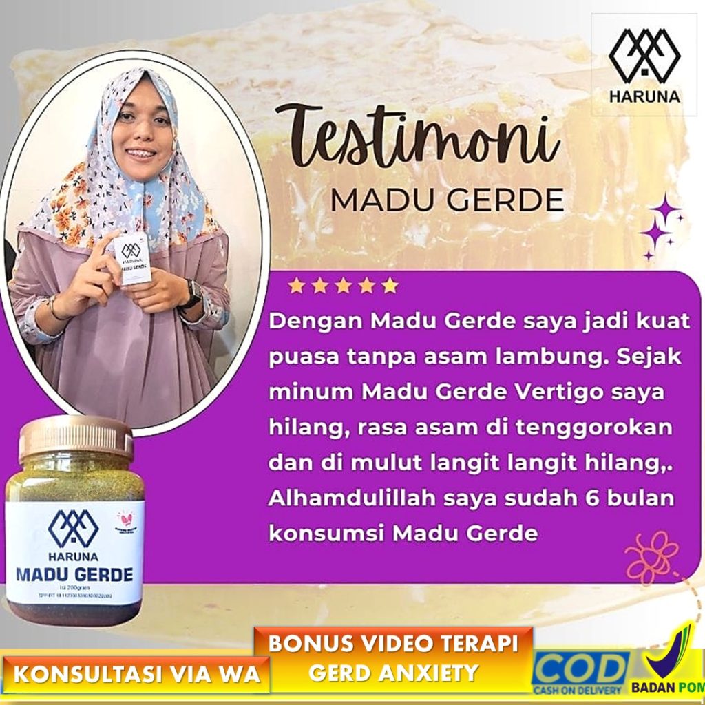 OBAT-HERBAL-MADU-GERD-CEMAS-PANIK-GELISAH-ANXIETY-DISORDER-GERD-GEERD-JAMU-ASLAM-MAAG-MAGH-ASAM-LAMBUNG-KRONIS-ASLI-ORIGINAL-100-DISTRIBUTOR-DKI-JAKARTA-MADU-GERDE-HARUNA